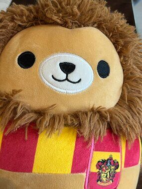 HARRY POTTER SQUISHMALLOW Lion Gryffindor House Mascot Wizarding World 11"